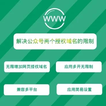 公众号授权多域名1.0.3 无限增加网页授权域名 应用多开无限制 兼容多平台-卡卡时光记录